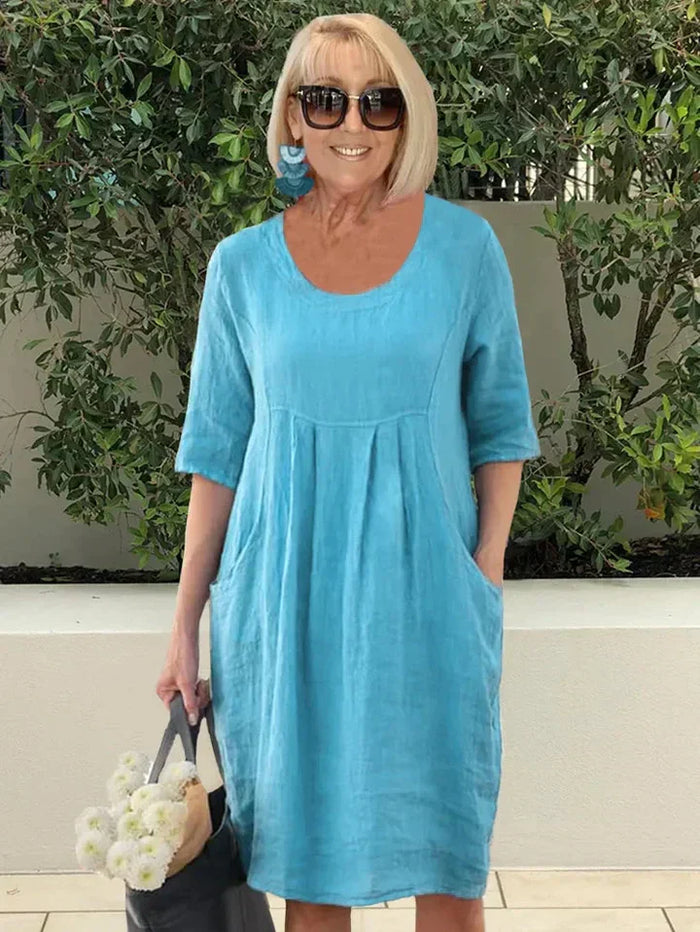 Leona - Classic Midi Dress