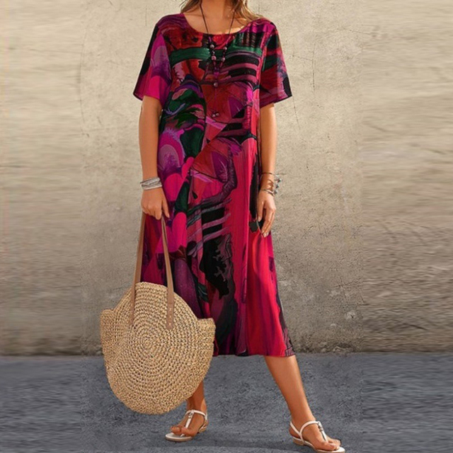 Kiera - Floral Midi Dress