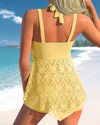 Evelyn - Laced Tankini Set