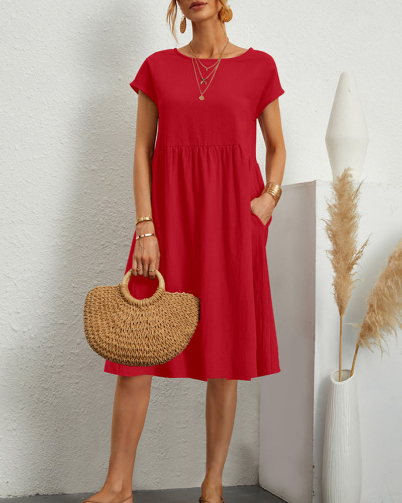 Dahlia - Classic Midi Dress