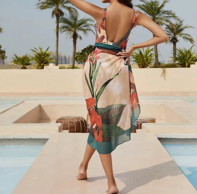 Ailani - Tropical Swimsuit Set