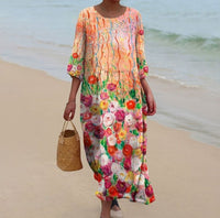 Amaya - Coastal Maxi Dress