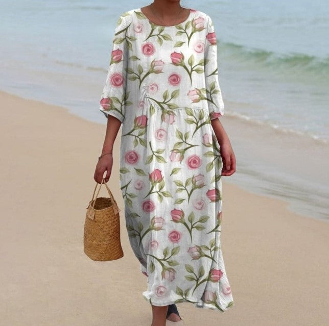 Amaya - Coastal Maxi Dress