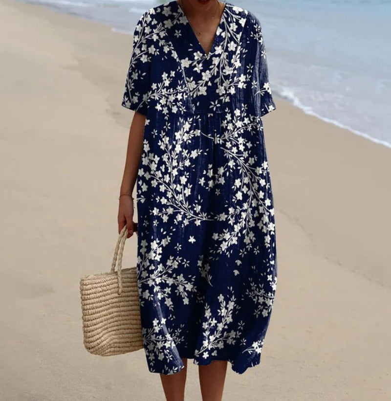 Olivia - Floral Maxi Dress