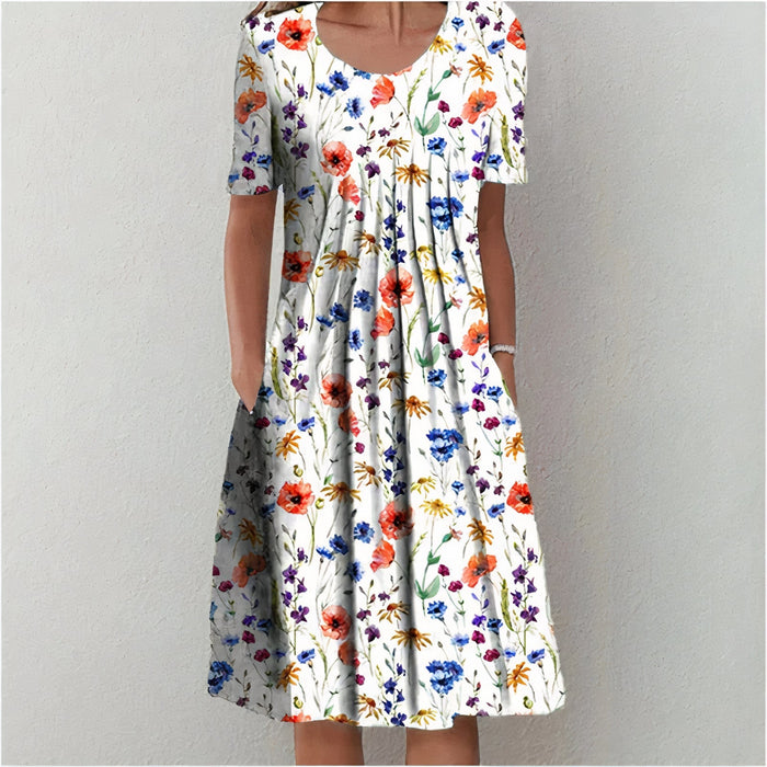 Astrid - Elegant Midi Dress