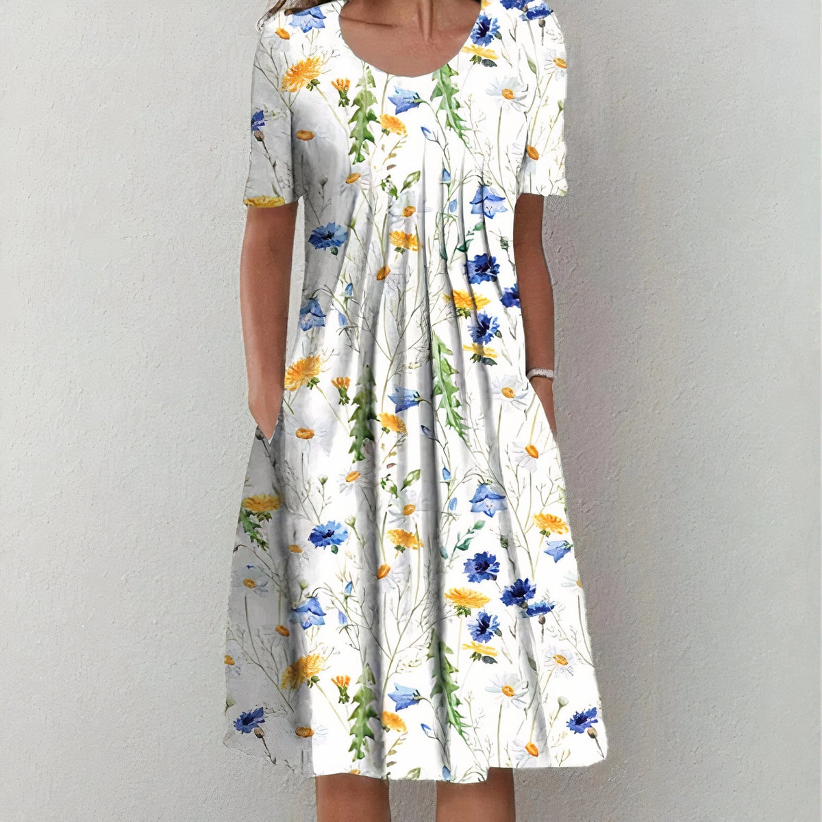 Astrid - Elegant Midi Dress