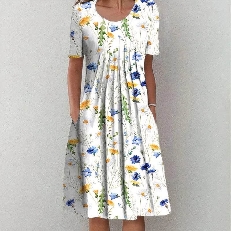 Astrid - Elegant Midi Dress