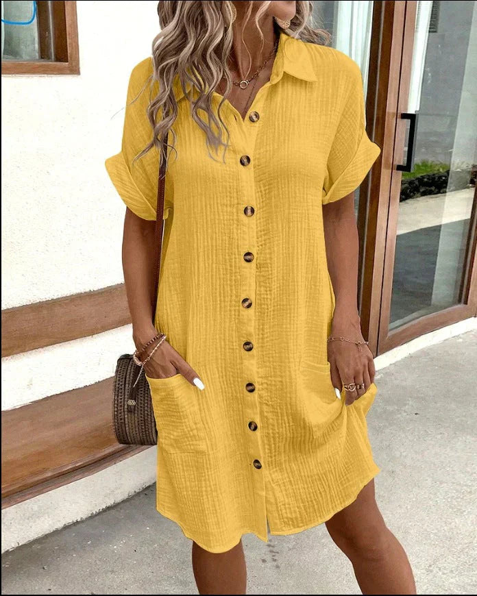 Grace - Oversized Polo Dress