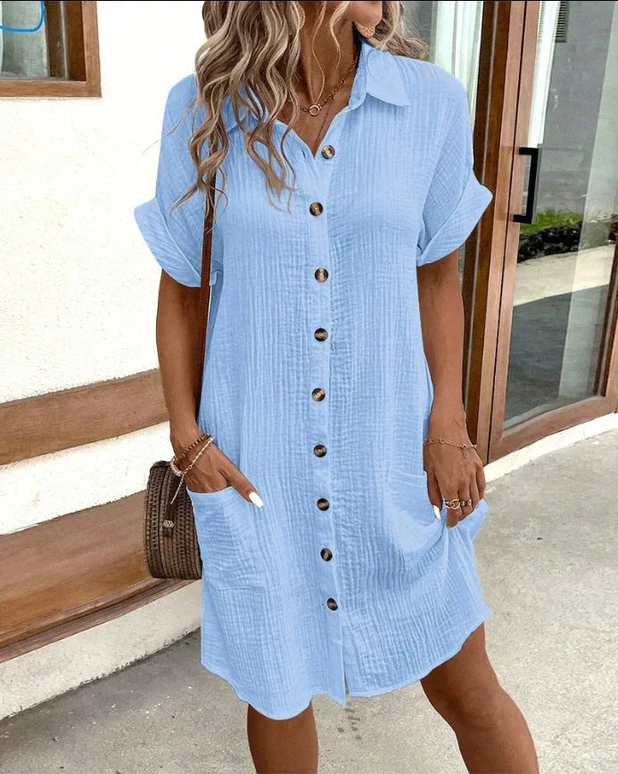 Grace - Oversized Polo Dress