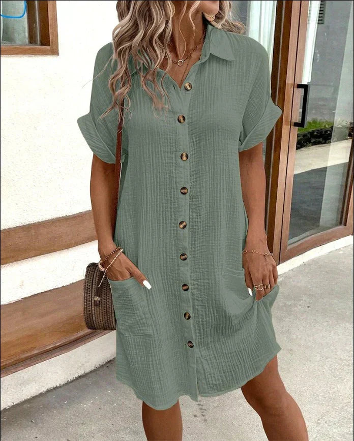 Grace - Oversized Polo Dress