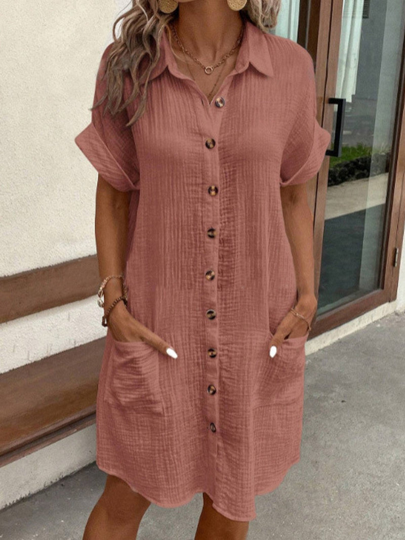 Grace - Oversized Polo Dress