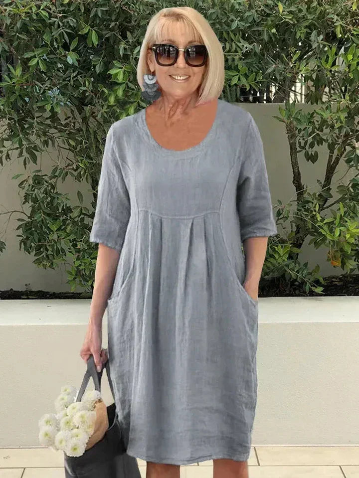 Leona - Classic Midi Dress